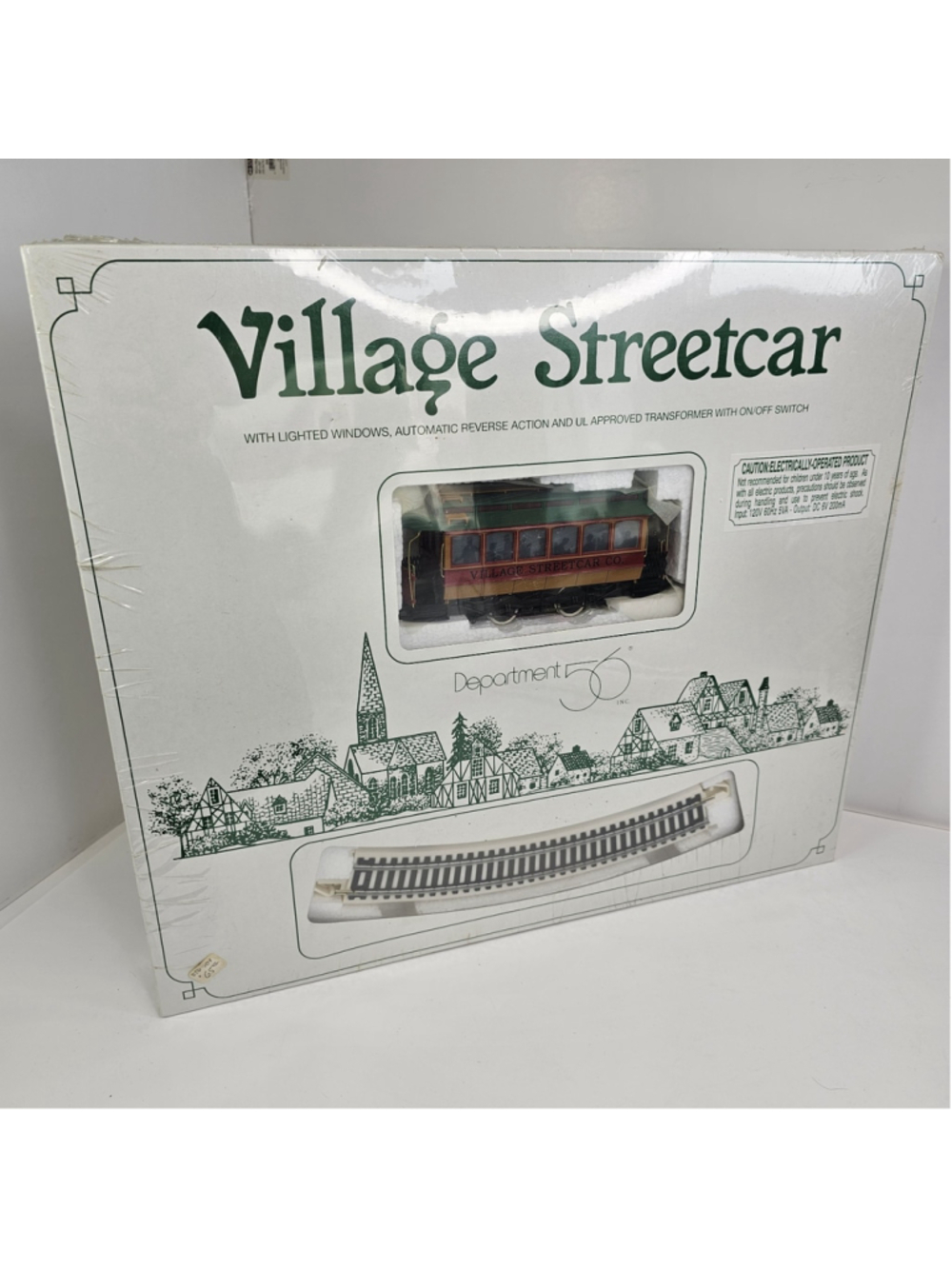 SEALED Dept 56 Village Streetcar 5240-0 Retired Heritage Collection NEW
